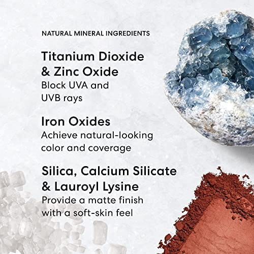 bareMinerals Original Matte Loose Mineral Foundation SPF 15, Powder Foundation Makeup, Buildable Coverage, Reduces Shine, Talc Free Foundation, Vegan - Image 8