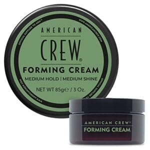 American Crew Men's Hair Forming Cream, Like Hair Gel with Medium Hold & Medium Shine, 3 oz American Crew Men's Hair Forming Cream, Like Hair Gel with Medium Hold & Medium Shine, 3 oz