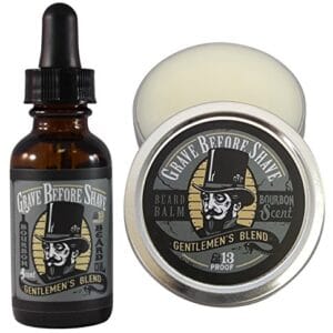 GRAVE BEFORE SHAVE™ Gentlemen's Blend Beard Pack (Bourbon/Sandal wood Scent) GRAVE BEFORE SHAVE™ Gentlemen's Blend Beard Pack (Bourbon/Sandal wood Scent)