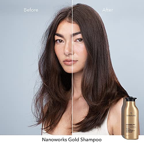 Pureology Nanoworks Gold Shampoo | For Very Dry, Color-Treated Hair | Renews Softness & Shine | Sulfate-Free | Vegan - Image 6